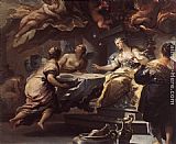 Luca Giordano Psyche Served by Invisible Spirits painting